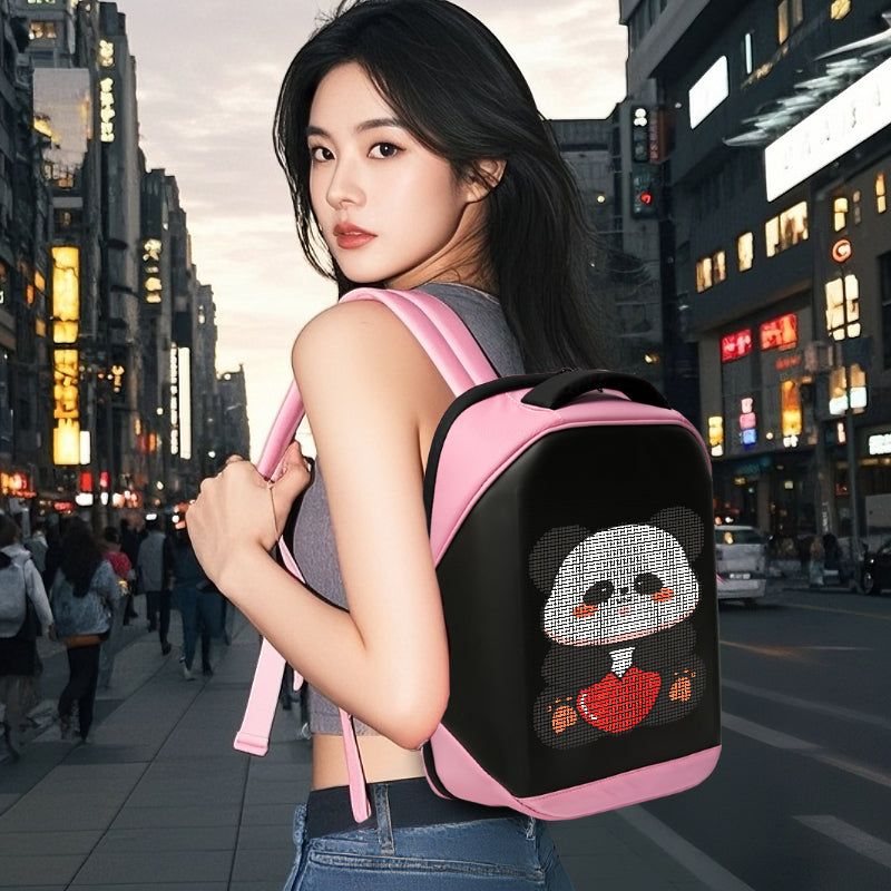 LOY T3 LED Advertising Backpack 64x64 App Control
