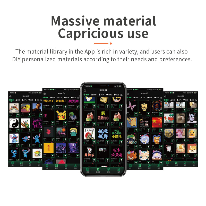 LOY T2 LED Smart Backpack 64x64 App Control