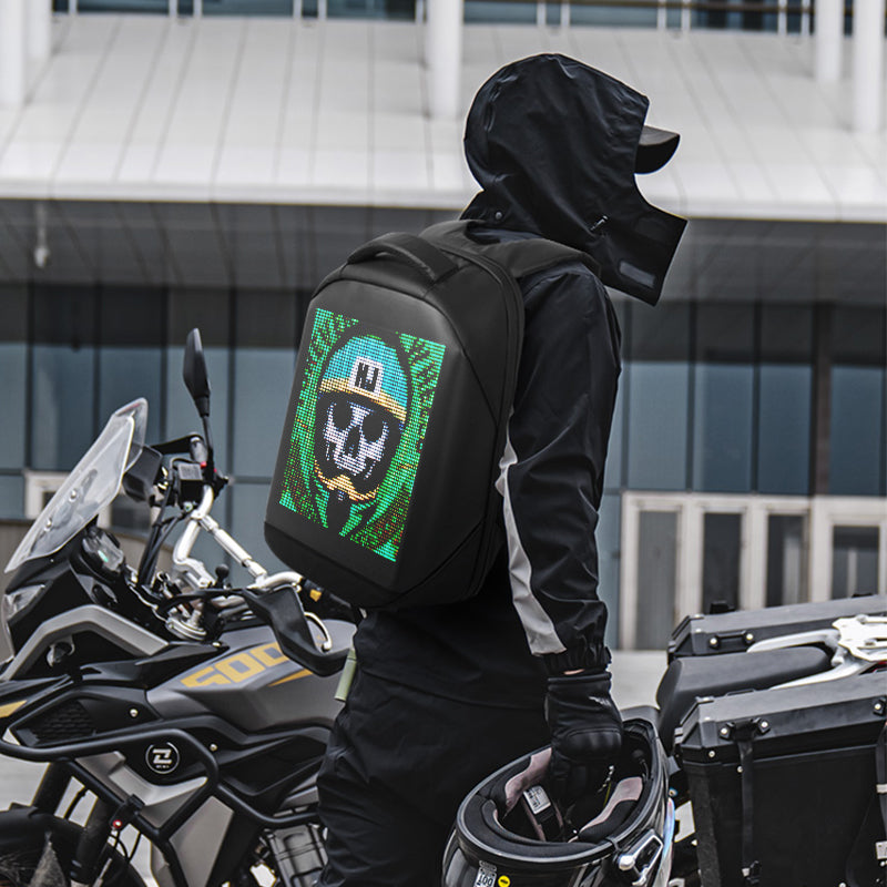 LOY T3 LED Advertising Backpack 64x64 App Control